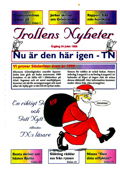 Trollens Nyheter, en familjepublikation Trollens Nyheter, en familjepublikation