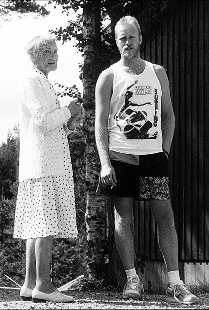 Karin 90 år.